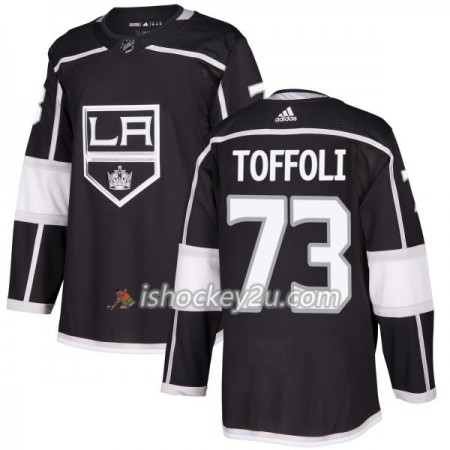 Mænd NHL Los Angeles Kings Trøje Tyler Toffoli 73 Adidas 2017-2018 Sort Authentic